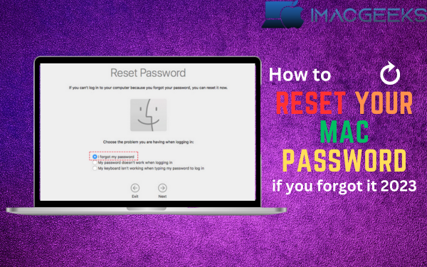 How to reset your Mac password if you forgot it! {2024}