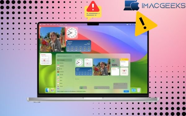 macOS Sonoma desktop widgets not working? 11 ways to fix! WRITTEN