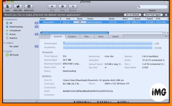 uTorrent for Mac Latest Version 2023