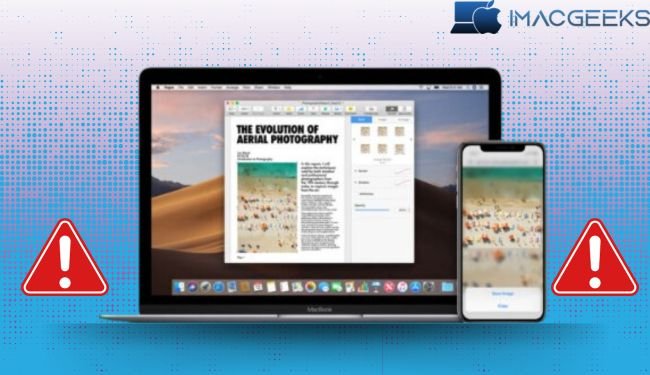 Universal Clipboard isn't working between Mac and iPhone