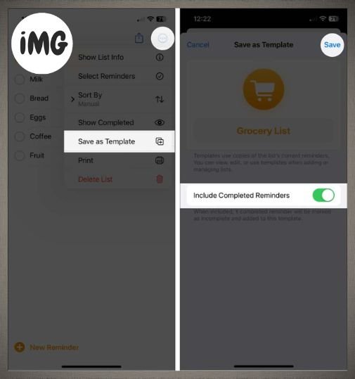 How to use templates in Reminders app on iPhone, iPad, and Mac