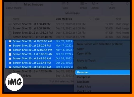 How to batch rename multiple files on Mac {2023}