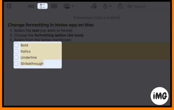 20+ Tips to use Apple Notes app on Mac